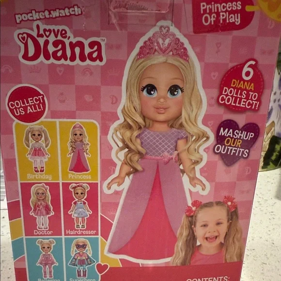 Princess Doll with Purple Dress - Picture 2 of 3